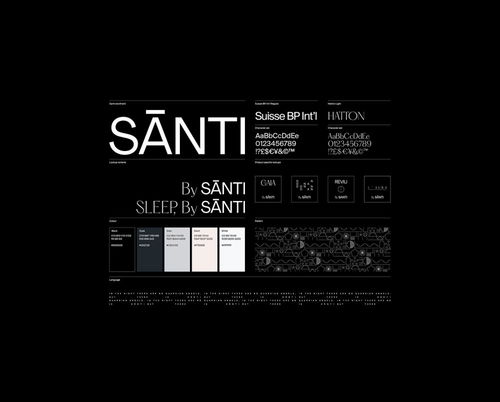 Santi 豪華床上用品公司 品牌形象設計與視覺呈現(xiàn)的卓越之道